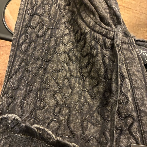 Playful Gray Tiered Dress by Young Threads - Picture 6 of 9